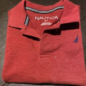 Nautica Boy’s Brick Red Polo Shirt